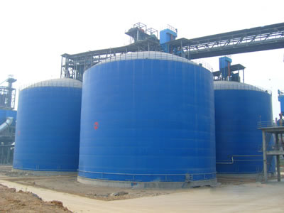 吉利水泥钢板库改造