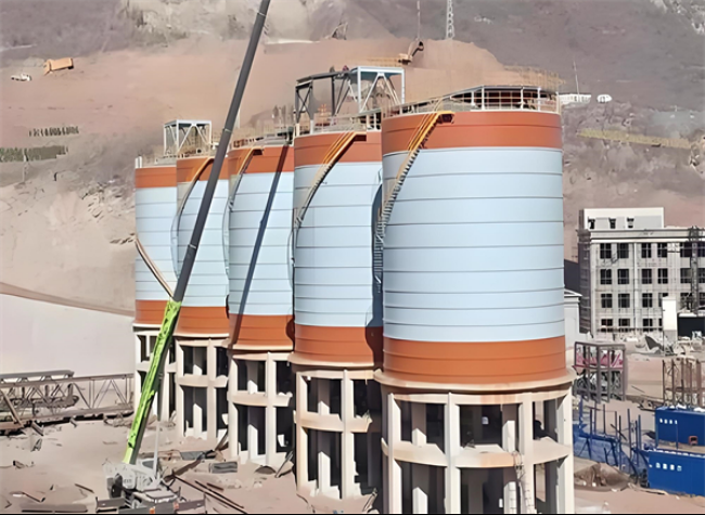 吉利高架钢板仓